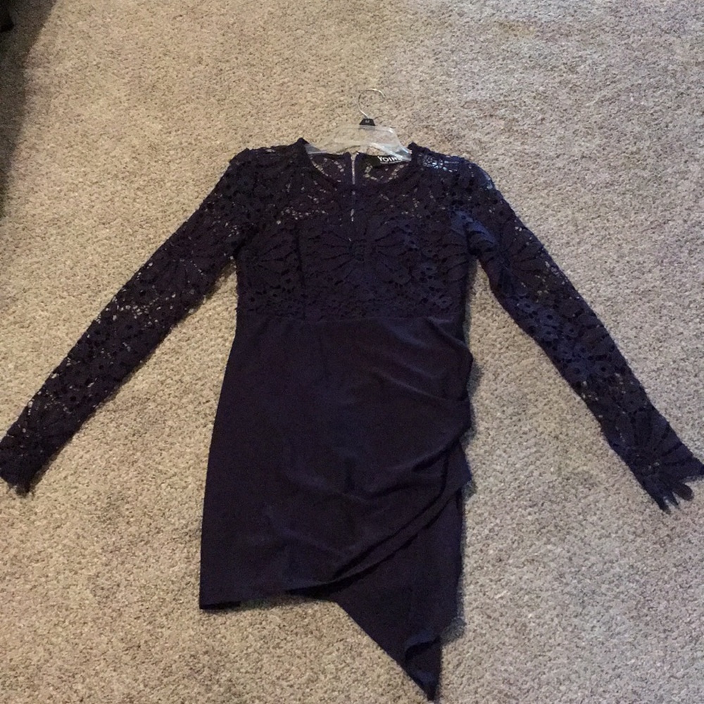 Navy blue dress